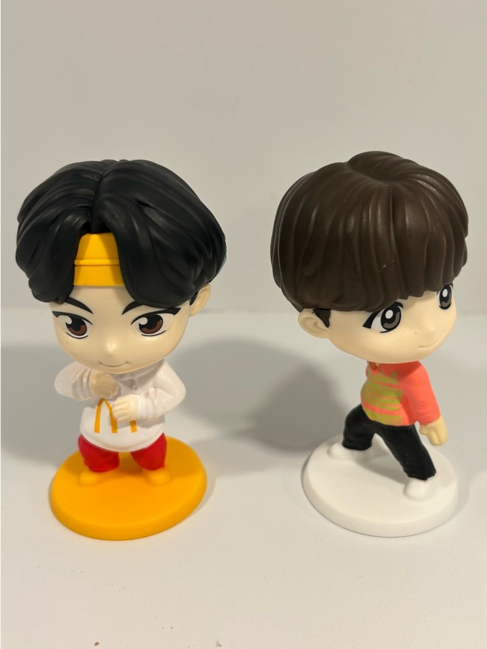 McDonalds BTS Figures 2025 Set of 2 K-Pop Collectible Toys Tiny Tan
